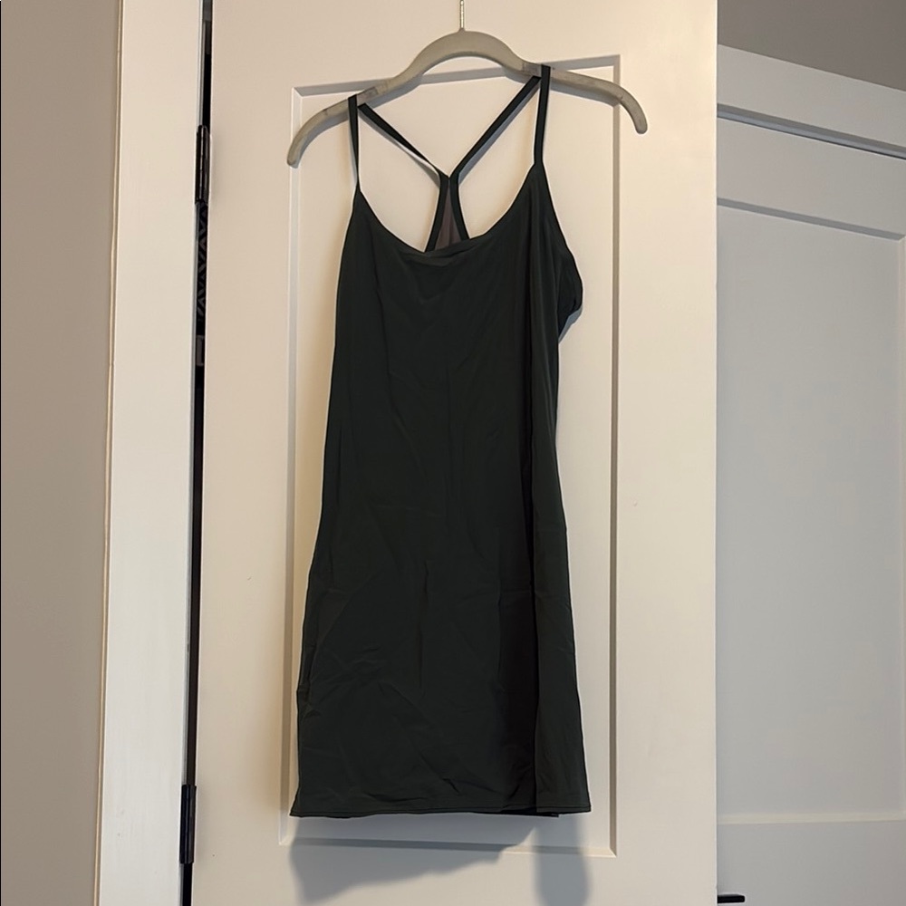 Outdoor Voices Olive Exercise Dress